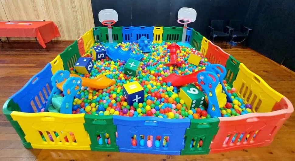 Ball Pit with Slide